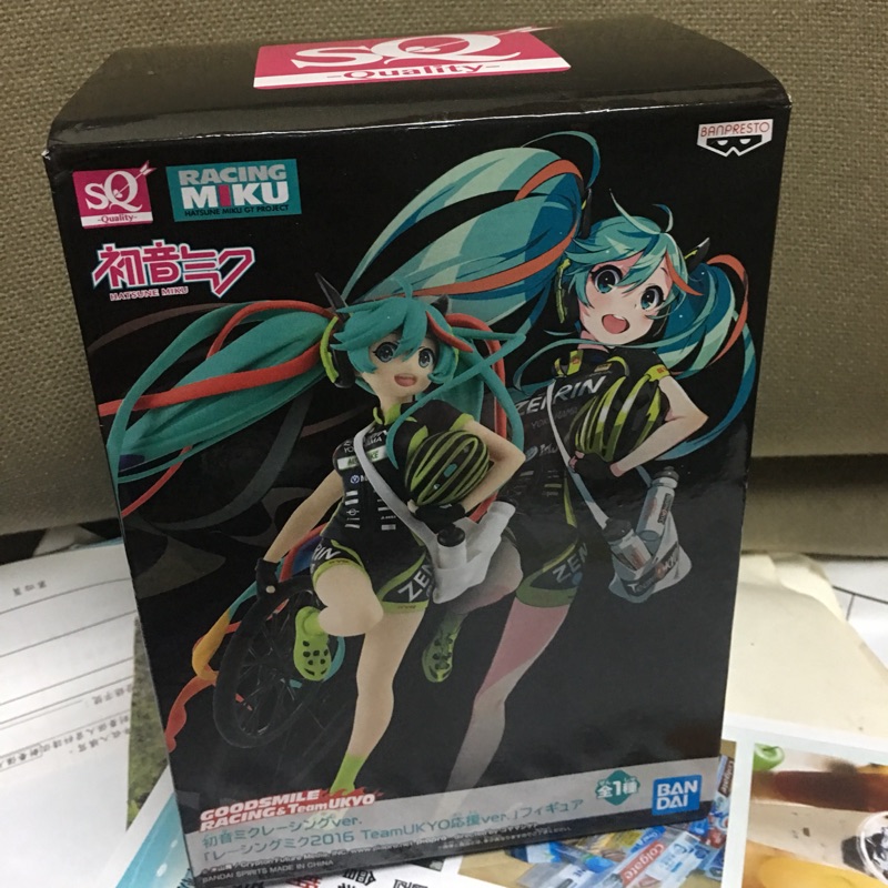 代理版 SQ 景品 初音未來 「賽車初音2016 TEAM UKYO應援版」