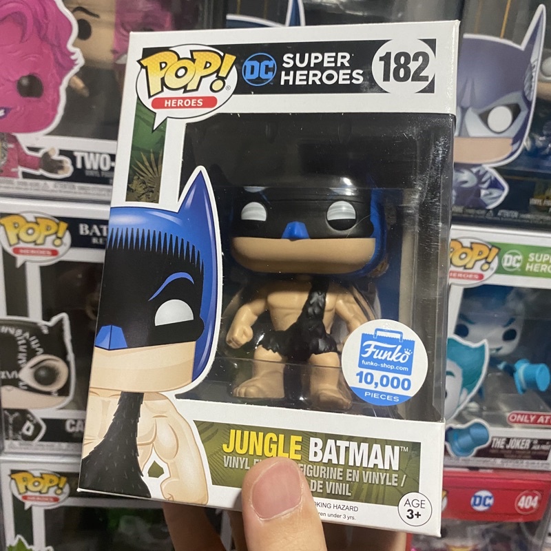 [李大] 正版現貨 Funko POP DC 叢林蝙蝠俠 Funko Shop Jungle Batman #182