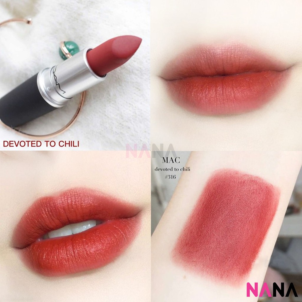 MAC 絲霧唇膏- Devoted To Chili #316 3g 
