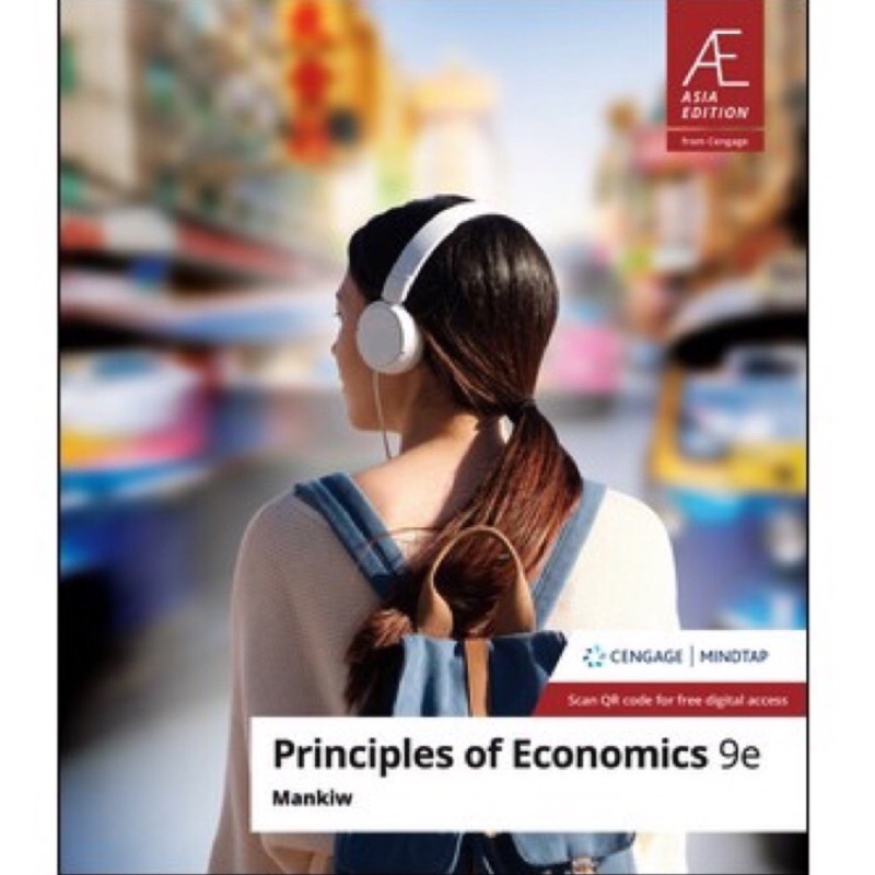 PRINCIPLES OF ECONOMICS 9/E MANKIW 經濟學 大學用書 9789814915342