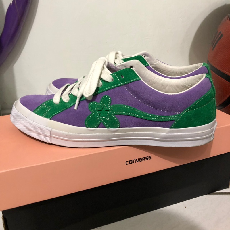 Golf le fleur 紫綠 golf wang converse