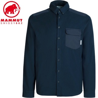 Mammut 長毛象 Fedoz Longsleeve Shirt Men保暖長袖襯衫👔 海洋藍 #00720