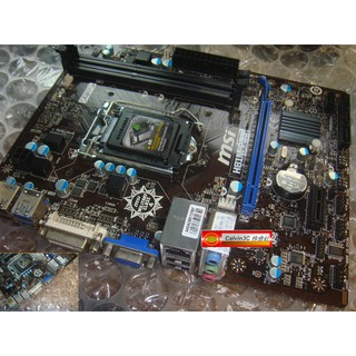 微星 MIS H81M-P33 1150腳位 內建顯示 Intel H81晶片 4組SATA3 2組DDR3 USB3
