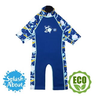 《Splash About 潑寶》UV Sun & Sea Suit 兒童抗UV防曬防寒連身泳裝 - 翱翔熱氣球