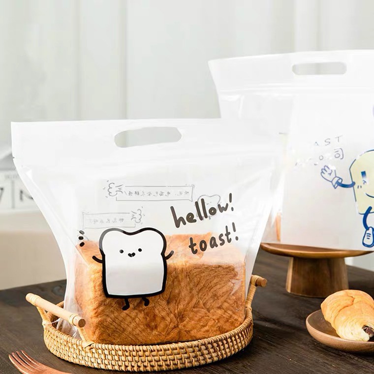 ☆ PoPo Cherry☆ 夾鏈吐司袋 包裝袋 餅乾盒 點心盒 餅乾袋 西點袋 包裝袋 麵包袋 點心袋