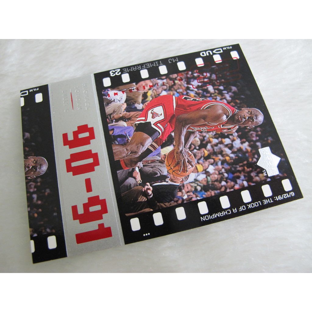 ~ Michael Jordan ~ 籃球大帝 空中飛人 麥可喬丹 1998年 UPPER DECK NBA球員卡/23