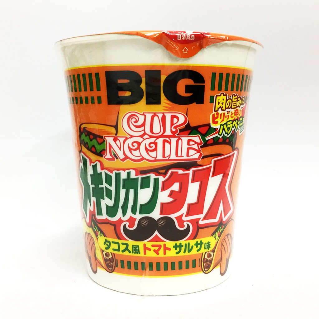日清NISSIN "BIG" CUP NOODLE 大杯麵 - 墨西哥風味 109g