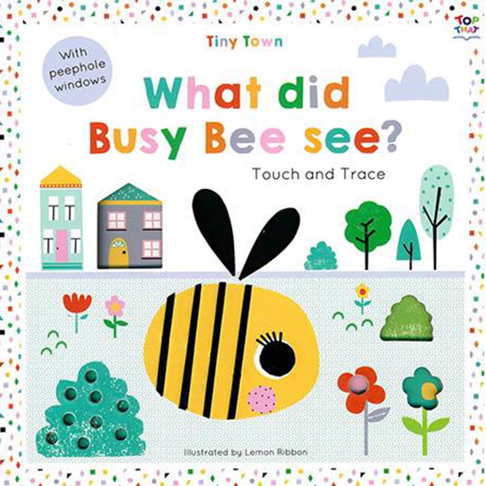 Tiny Town：What Did Busy Bee See? 趣味探索硬頁書