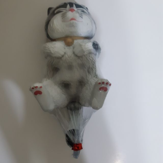 阿伯的店 夾娃娃機 戰利品 裸裝 貓鈴鐺 貓 貓咪 mini 小公仔 模型 玩具 擺設 收藏