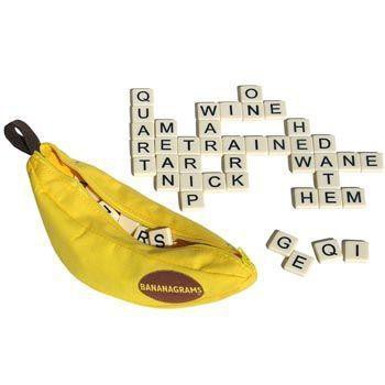 正版現貨【小海豚正版桌遊趣】香蕉拼字 BananaGrams  拼單詞 拼字遊戲 英文 單字 正版 益智遊戲