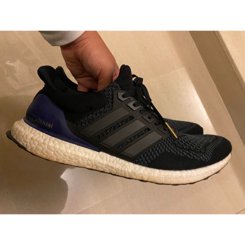 adidas ultra boost 初代 復刻 馬牌底 us11 黑紫