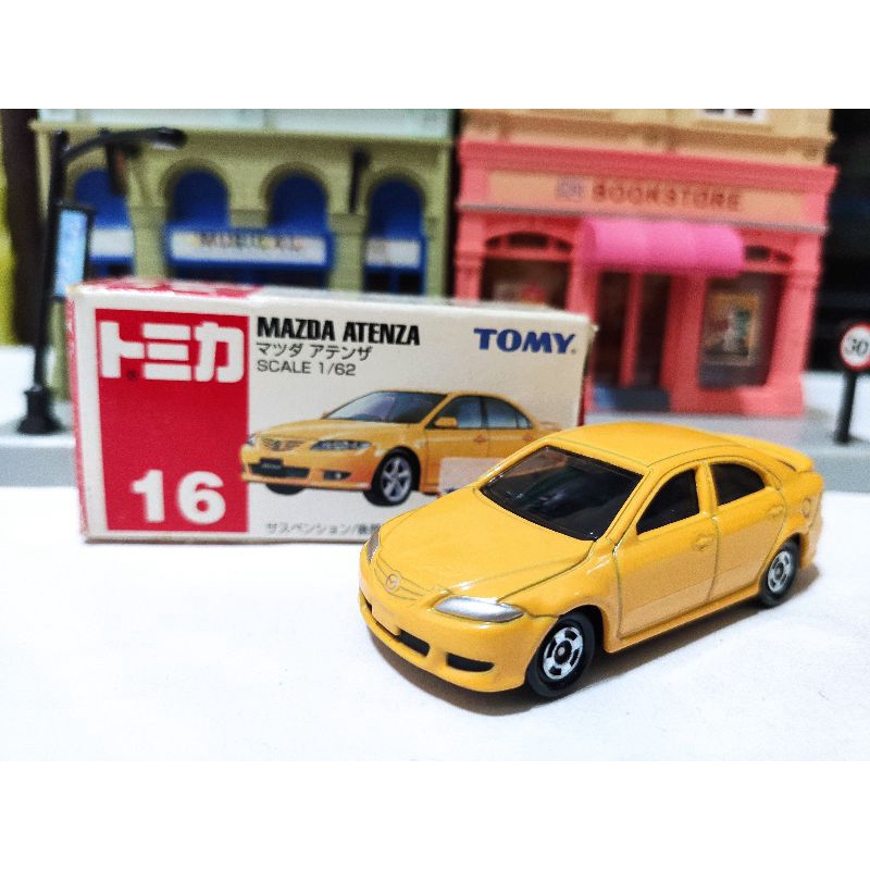 Tomica 舊藍標 No.16 16 新車貼損 絕版 馬自達 Mazda Atenza (Mazda 6 一代）經典