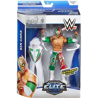 ☆阿Su倉庫☆WWE摔角 Sin Cara Elite 32 Action Figure 新飛人精華版人偶附出場豪華戰衣
