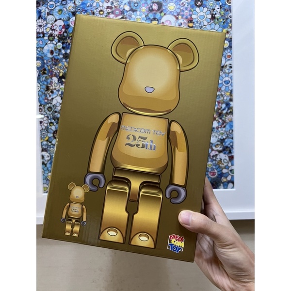 BE@RBRICK MEDICOM TOY 25th Anniversary Model 100+400%