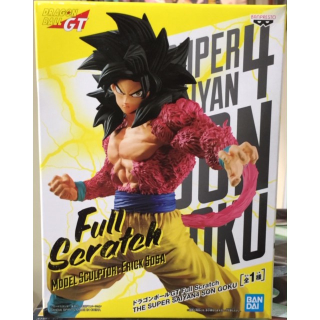 日空版金證七龍珠dragon Ball Full Scratch 超級賽亞人超四悟空 蝦皮購物
