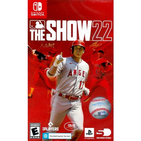 【全新未拆】任天堂 SWITCH NS 美國職業棒球大聯盟 2022 MLB THE SHOW 22 英文版 台中