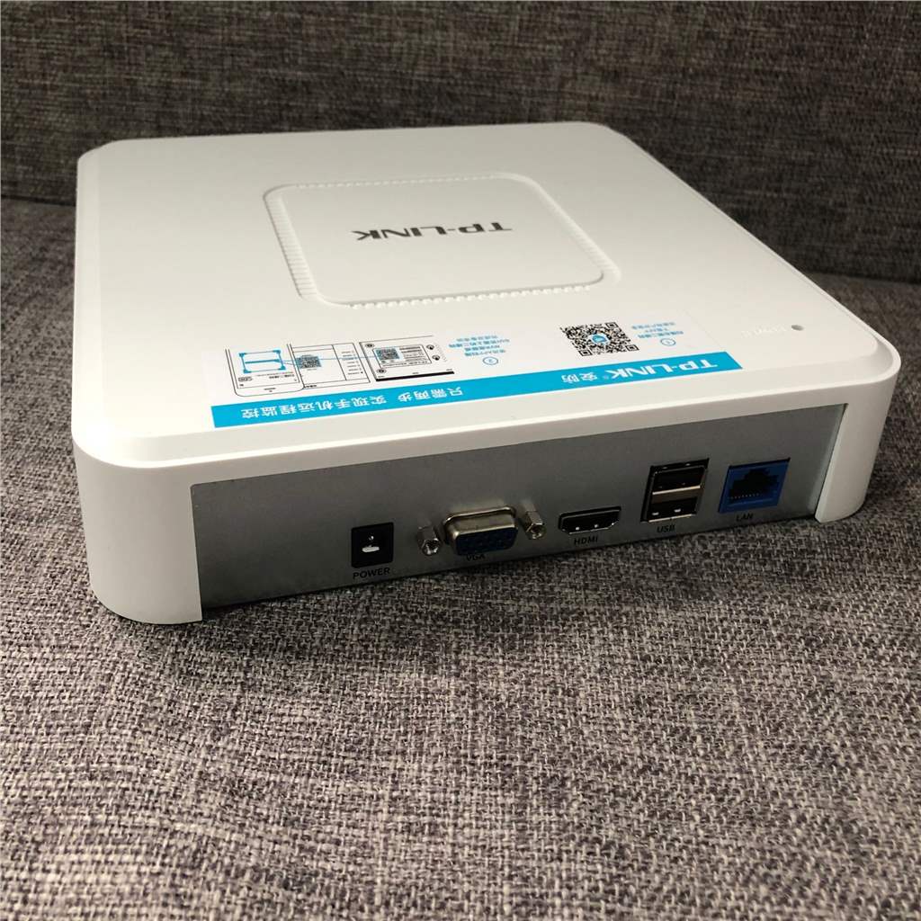 TP-LINK網路硬碟錄影機8路全高清安防TL-NVR6108C-B監控視頻H265+
