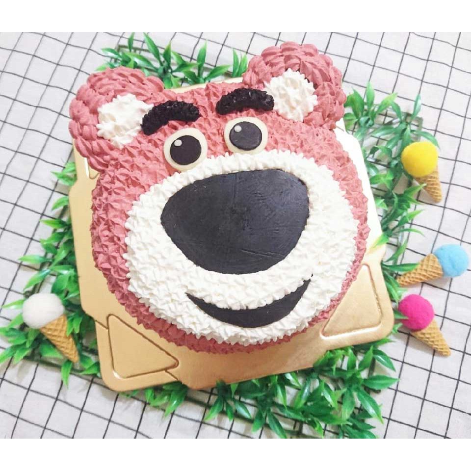 ❤甜甜棉花糖❤ 熊抱哥 造型蛋糕 生日蛋糕 6吋8吋10吋12吋 鶯歌  可自取