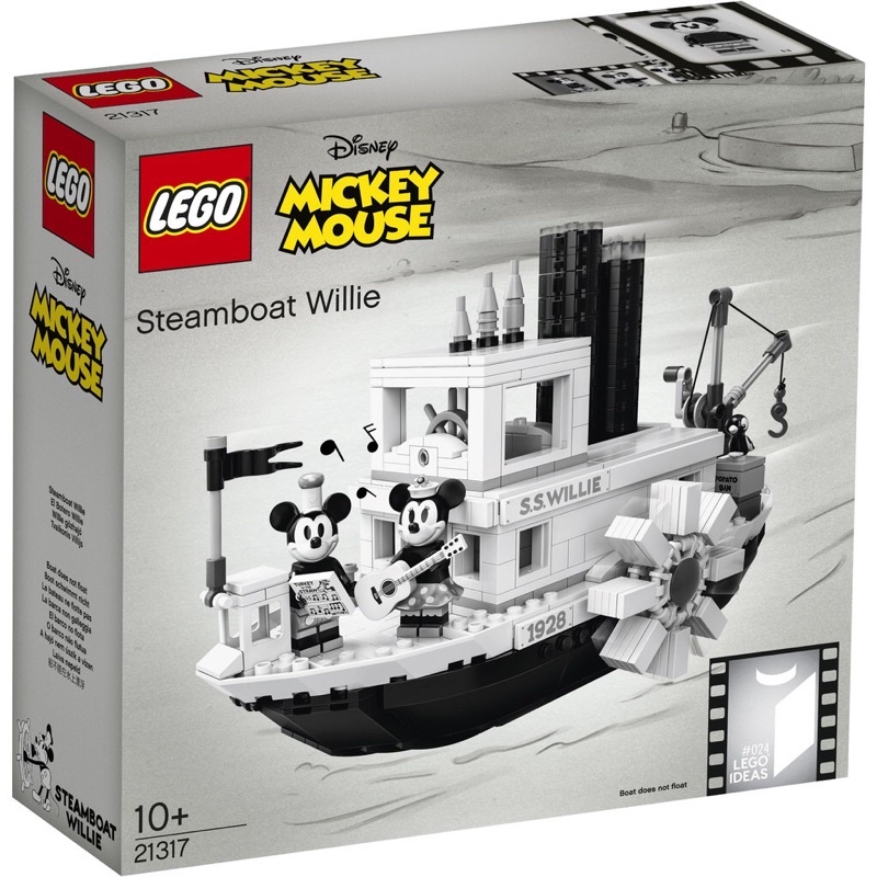 『玩樂一族』現貨 樂高 LEGO 21317 米奇 汽船威利號 IDEAS 系列 Steamboat Willie