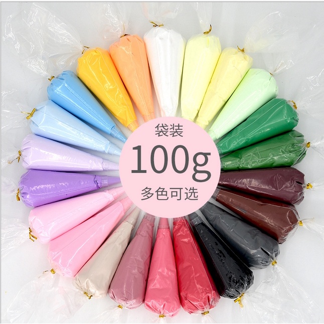 【賀賀商店】仿真奶油膠100ml 送花嘴 奶油膠無毒 咕卡咕盤 奶油膠配件 手機殼DIY 奶油膠髮夾 手作材料 配件加工