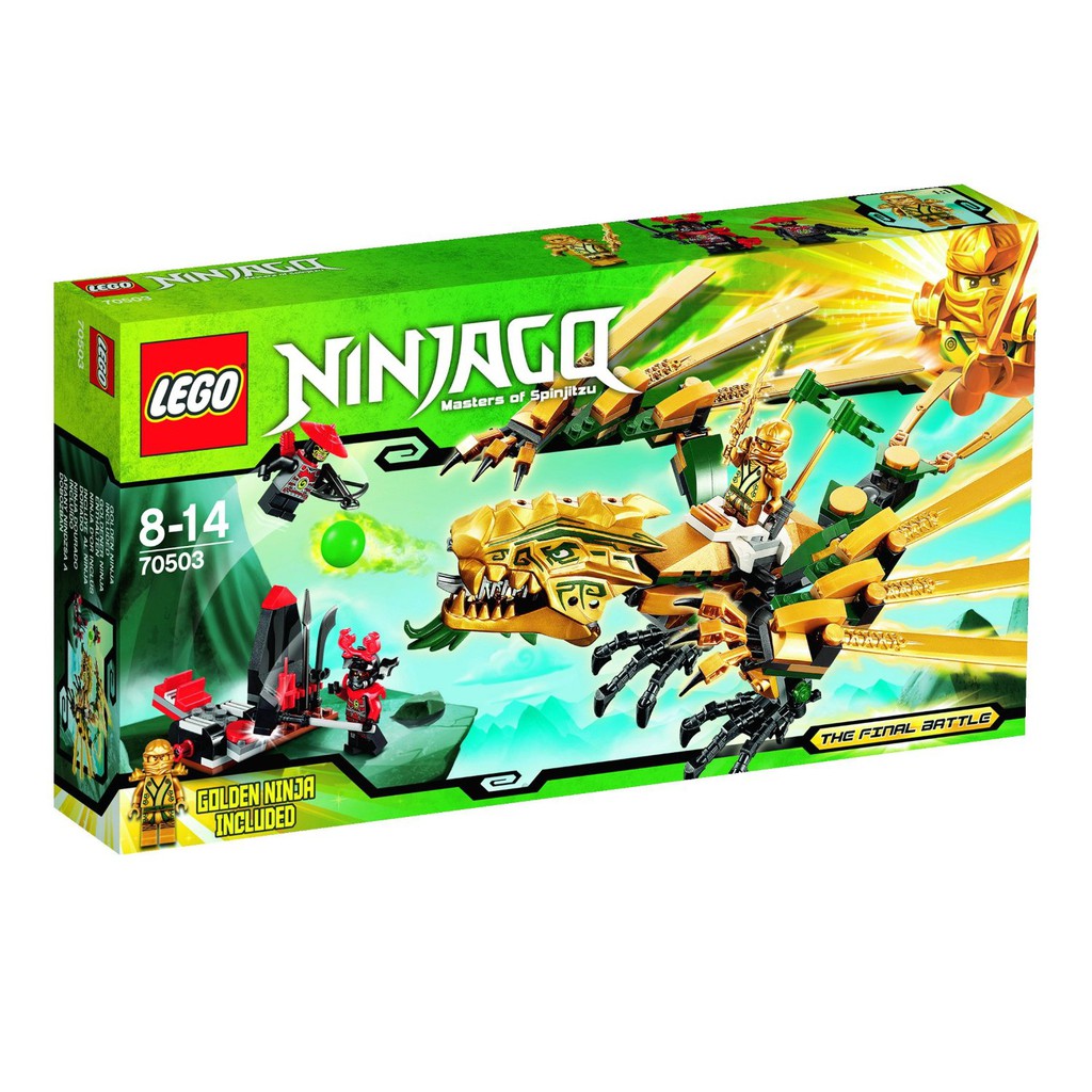 Lego 樂高 70503 忍者系列 Ninjago 旋風忍者 The Golden Dragon 黃金飛龍