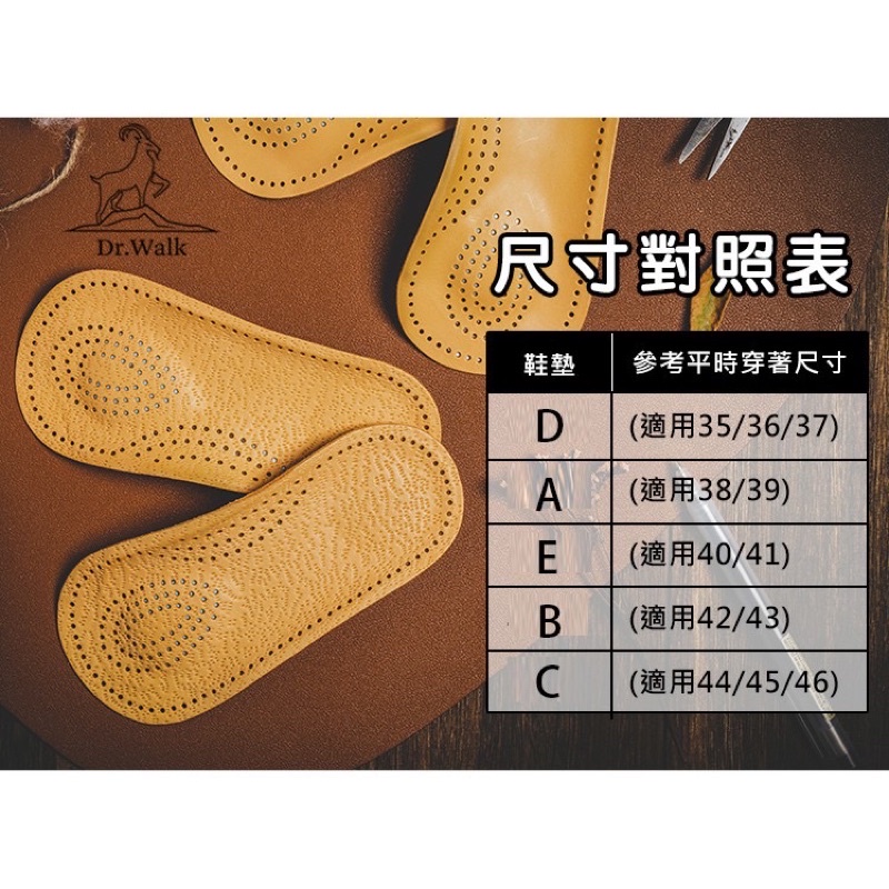思購易 Dr Walk健足適鞋墊托弓耐走羊足墊 專為台灣人走路習慣設計 蝦皮購物