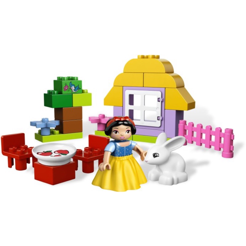 [二手］LEGO Duplo 樂高得寶 #6152白雪公主的森林小屋