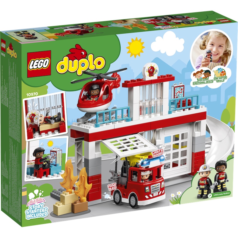 ||一直玩|| LEGO 10970 Fire Station &amp; Helicopter (DUPLO)