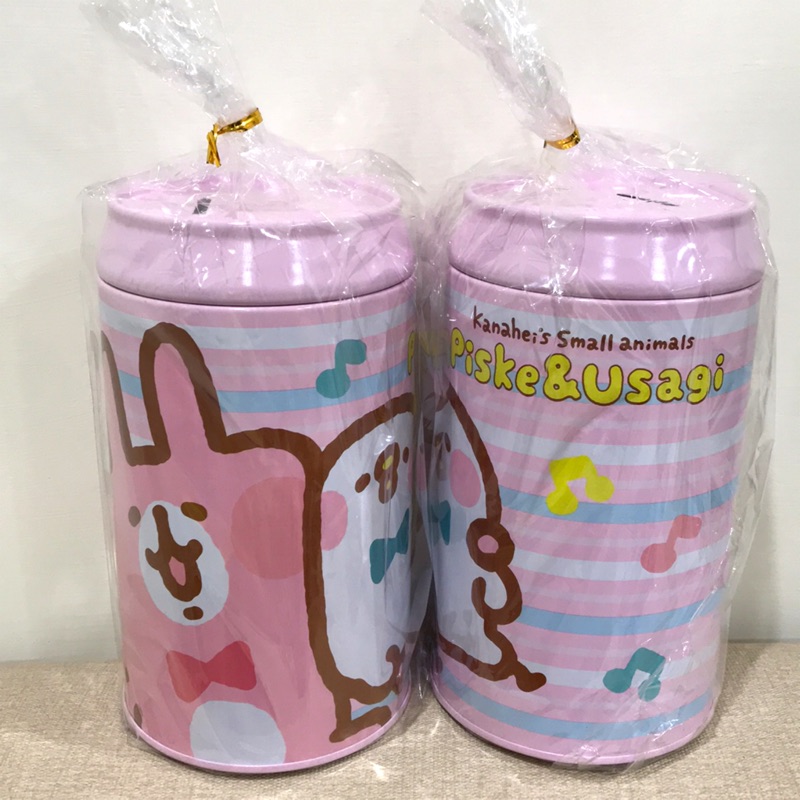 《正版》卡娜赫拉大可樂罐存錢筒 Kanahei 卡娜赫拉 兔兔P助 禮物