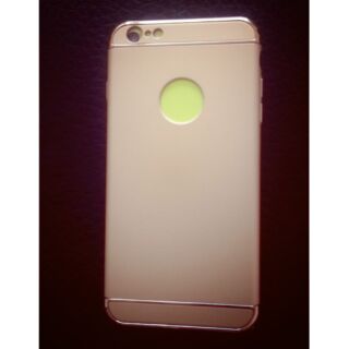 IPhone 6 plus 金色保護殼