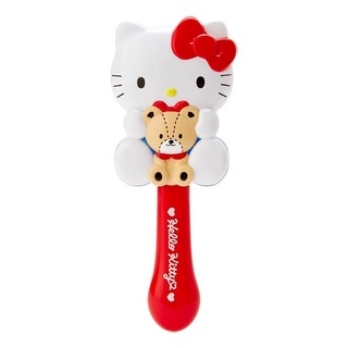日本正版 Sanrio Hello Kitty 凱蒂貓 造型梳 造型髮梳 梳子 手握梳