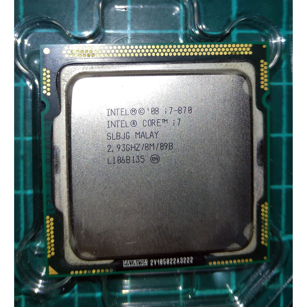 Intel core i7-870 1156腳位 2.93 GHz 中央處理器 CPU