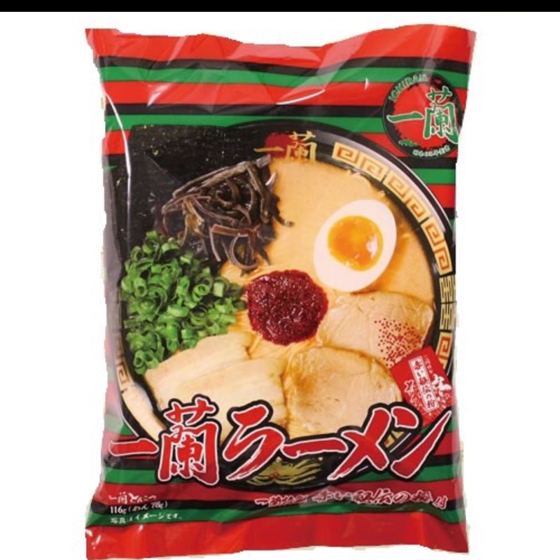 日本連線 福岡九州限定 一蘭拉麵泡麵