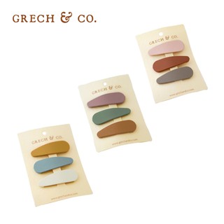 丹麥Grech&Co. 髮夾三入組 多色可選 小孩大人適用