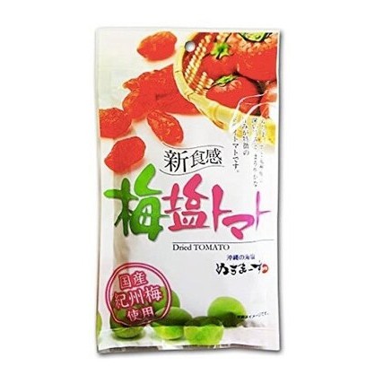 【愛零食】沖繩 美健 梅鹽番茄乾 蕃茄乾 蜜餞 120g