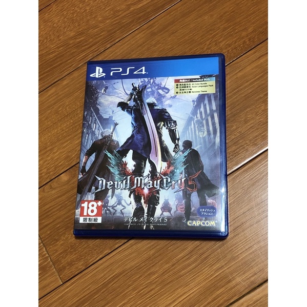 (二手)PS4 惡魔獵人 5 Devil May Cry 5 (英日文)