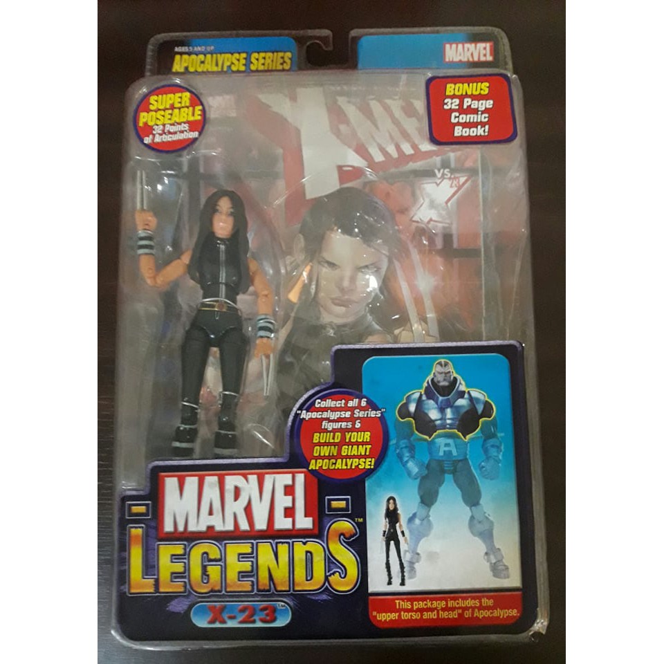 marvel legends toybiz X-23(x戰警,鋼鐵人,巴奇,猛毒,美國隊長,黑豹,索爾,洛基,蜘蛛人