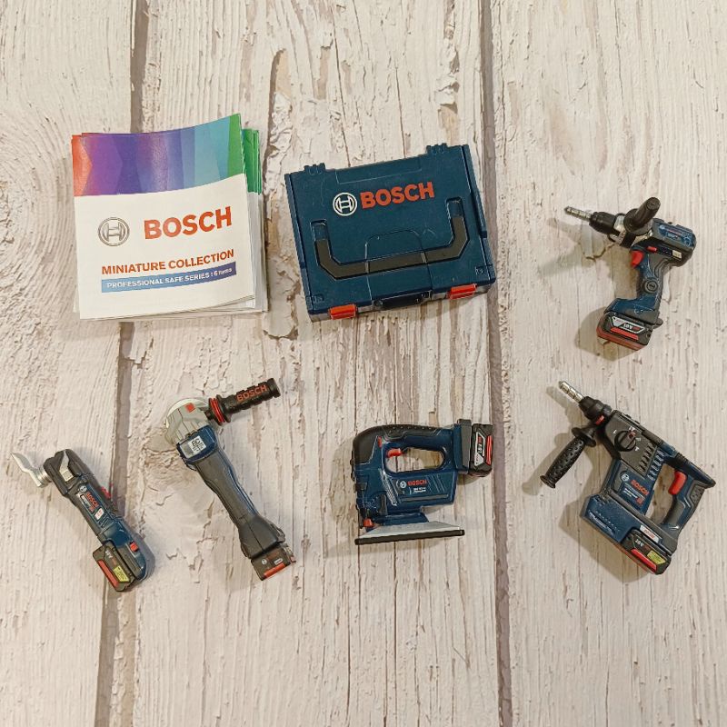 ⭐喔啦玩具店⭐初版 現貨 BOSCH  德國 博世 工具組 扭蛋 轉蛋 玩具公仔