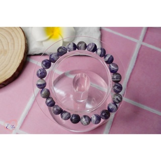《愛莉輕寶石》水晶手鍊 夢幻紫水晶 8.5mm 天然水晶
