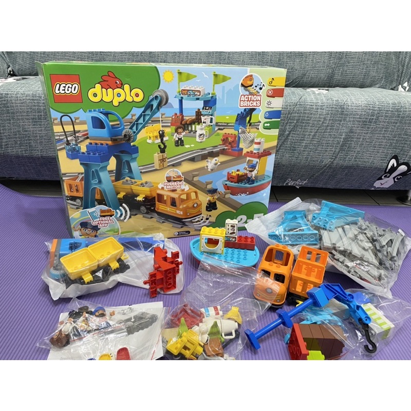 LEGO 樂高 Duplo 得寶系列 10875 Cargo Train 貨運列車