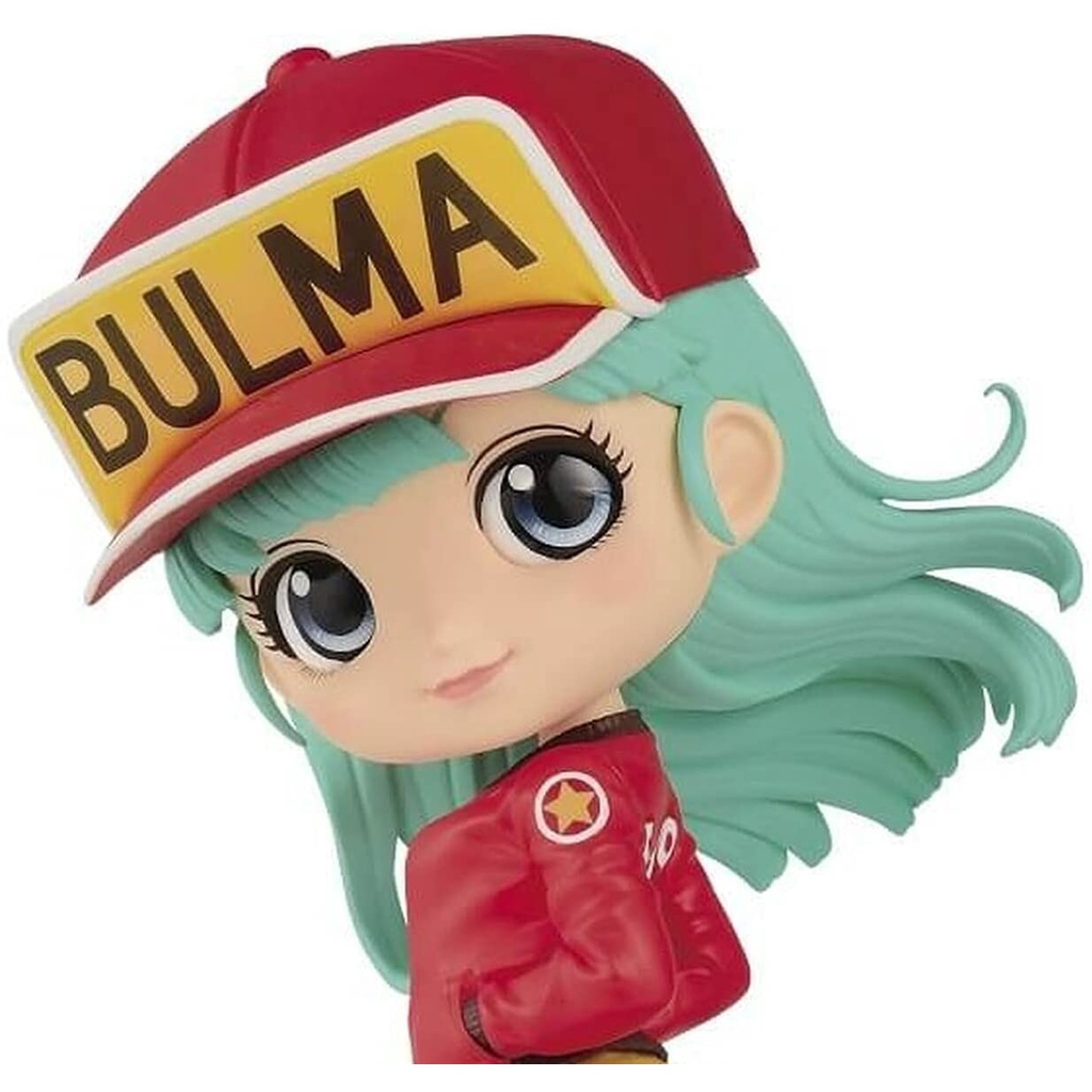 【台灣現貨】日版 金證 七龍珠 Qposket BULMA 布馬 布瑪 Q版 A款 紅色 景品 公仔