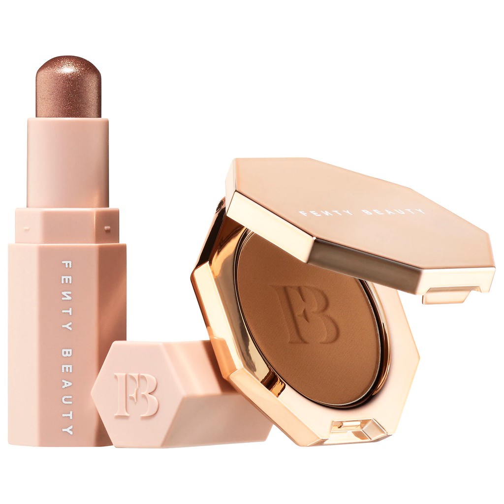預購fenty Beauty 修容 修容棒by Rihanna Lil Bronze Duo 蝦皮購物
