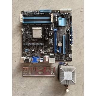 『二手品免運』NO.208 華碩 主機板 F1A75-M + CPU AMD A6-3650 四核心 DDR3桌上型電腦
