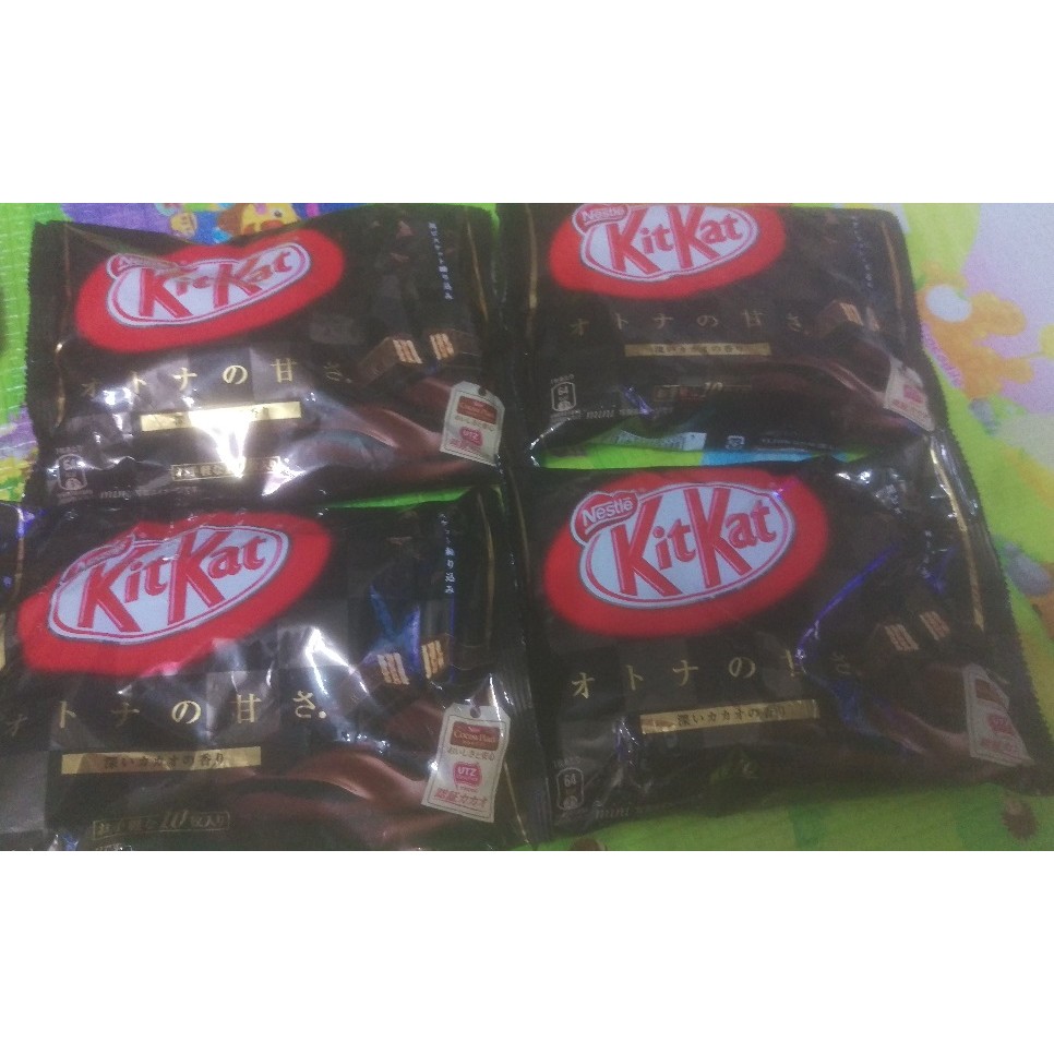 日本連線現貨 KitKat 黑巧克力(深層可可風味)