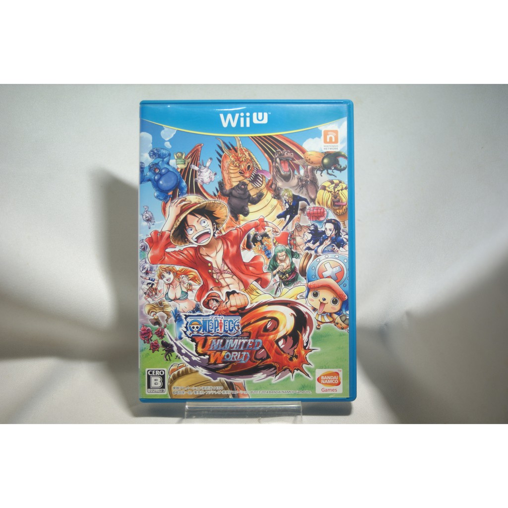 [耀西]二手 純日版 任天堂 Wii U WiiU 航海王 無限世界：赤紅 含稅附發票