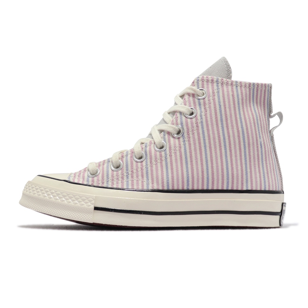 Converse 帆布鞋 Chuck 70 HI 粉紅 紫 條紋 山核桃 1970 男鞋 女鞋【ACS】 A02291C