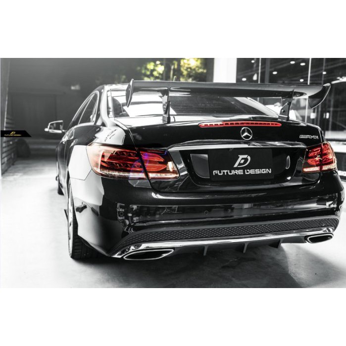 政銓企業 Benz W4 W5 W7 通用高品質抽真空卡夢gts 戰鬥大尾翼免費安裝 蝦皮購物