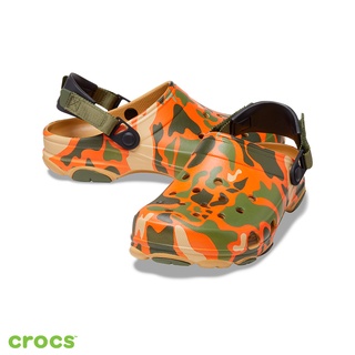 CROCS 男女 涼拖鞋 防水 防滑 經典特林 All Terrain 克駱格 迷彩橘綠 運動達人