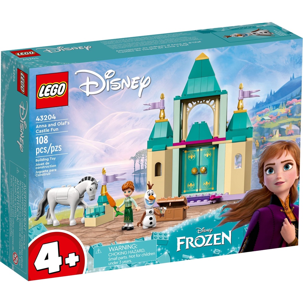 LEGO 樂高 43204 Anna and Olaf's Castle Fun