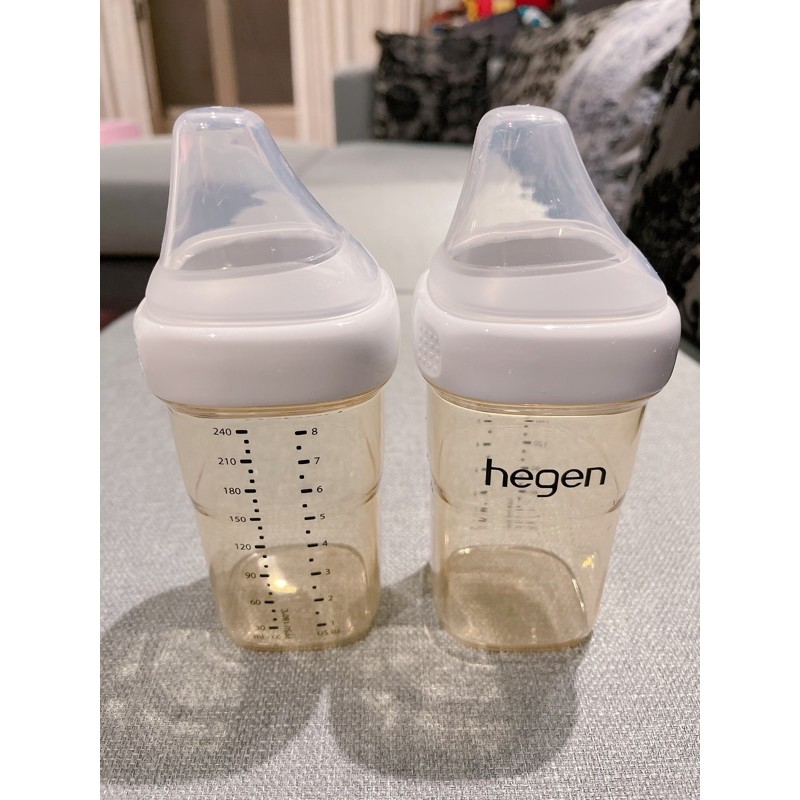 二手 Hegen新加坡網美奶瓶240ml*2個 小金奶瓶 奶瓶界中的愛馬仕